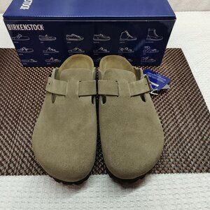 🔥NWT🔥Birkenstock Boston narrow | Cork footbed and suede upper | New with tags